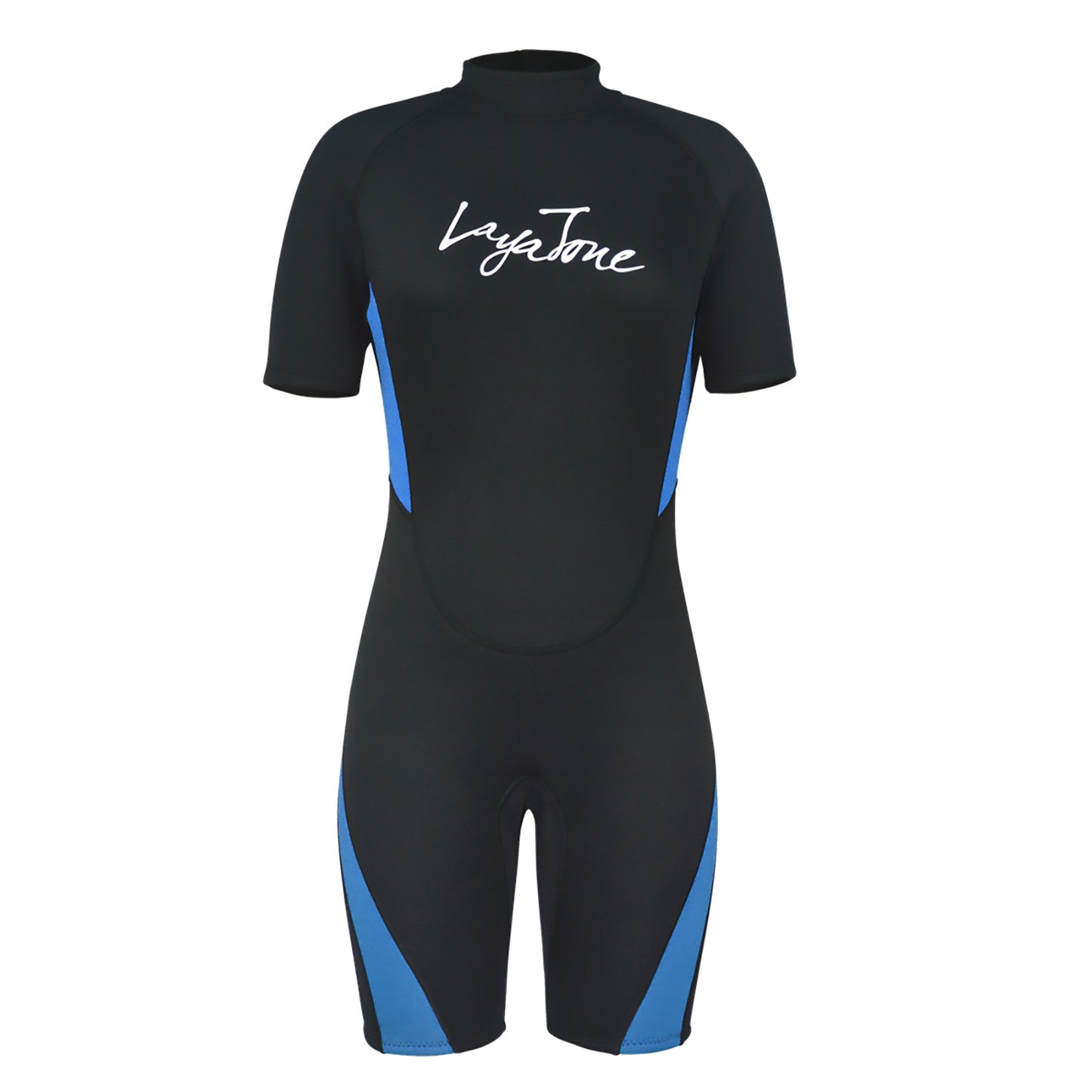 LayaTone Shorty Wetsuit Mens Womens 3mm Neoprene Shorty Wetsuits for Swimming Diving Surfing Freediving Snorkeling